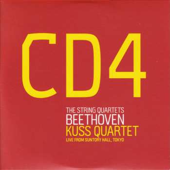 8CD/Box Set Ludwig van Beethoven: The String Quartets (Live From Suntory Hall, Tokyo)