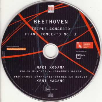 CD Ludwig van Beethoven: Triple Concerto • Piano Concerto No. 3