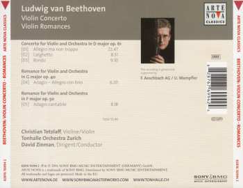 CD Ludwig van Beethoven: Violin Concerto Op. 61 / Violin Romances Op. 40 & 50