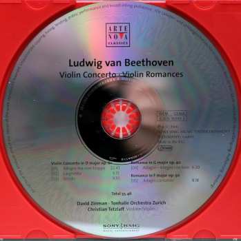 CD Ludwig van Beethoven: Violin Concerto Op. 61 / Violin Romances Op. 40 & 50