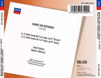 CD Ludwig van Beethoven: Violin Sonatas Kreutzer - Spring