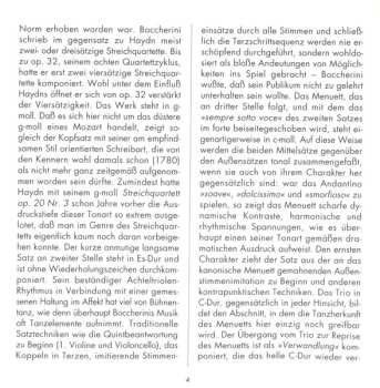 CD Luigi Boccherini: String Quartets Op. 32 Nos 4-6