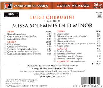 CD Luigi Cherubini: Missa Solemnis In D Minor