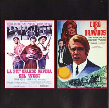 CD Luis Bacalov: La Piu' Grande Rapina Del West / L'Oro Dei Bravados (Original Soundtracks) LTD