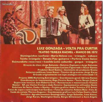CD Luiz Gonzaga: Ao Vivo - Volta Pra Curtir