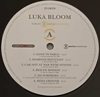 LP Luka Bloom: Live On 2 Meter Sessions