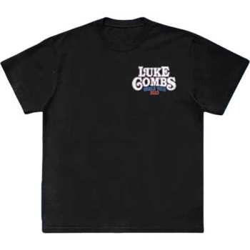 Merch Luke Combs: Tričko Tour '23 Skull