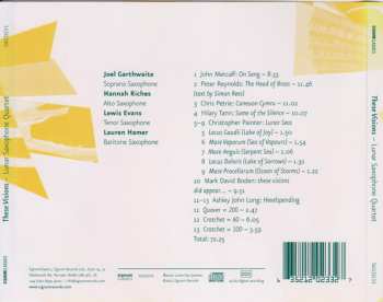 CD Lunar Saxophone Quartet: These Visions