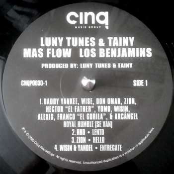 LP Luny Tunes: Mas Flow Los Benjamins