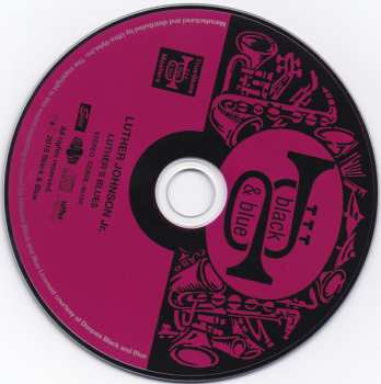 CD Luther "Guitar Junior" Johnson: Luther's Blues LTD