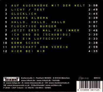 CD Lydia Daher Mit Band: Flüchtige Bürger