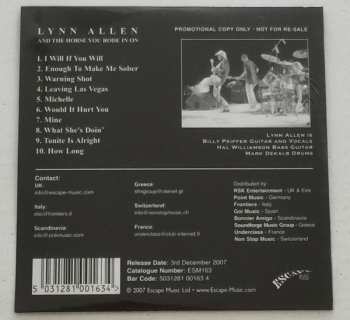 CD Lynn Allen: And The Horse You Rode In On