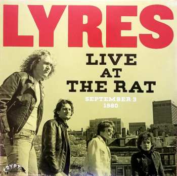 LP Lyres: Live At The Rat (September 3 1980)