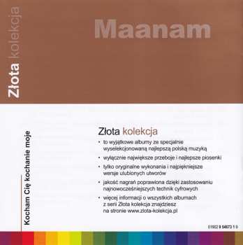 CD Maanam: Kocham Cię Kochanie Moje
