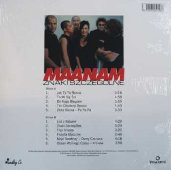 LP Maanam: Znaki Szczególne