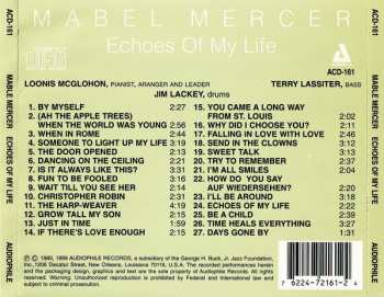 CD Mabel Mercer: Echoes Of My Life