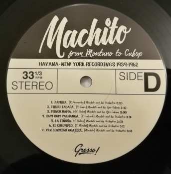 2LP Machito: From Montuno To Cubop LTD