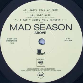 2LP Mad Season: Above