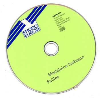 CD Madeleine Isaksson: Failles
