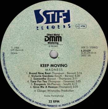 LP Madness: Keep Moving