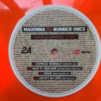 6LP/Box Set Madonna: Finally Enough Love (50 Number Ones) LTD | CLR