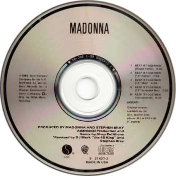 CD Madonna: Keep It Together