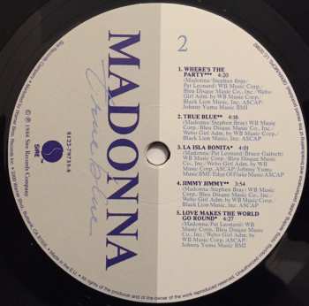 LP Madonna: True Blue