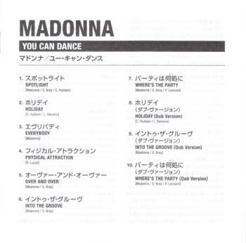 CD Madonna: You Can Dance LTD
