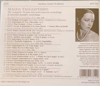 3CD/Box Set Magda Tagliaferro: The Complete 78-rpm Solo And Concerto Recordings
