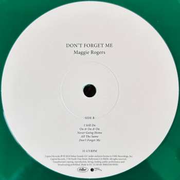 LP Maggie Rogers: Don't Forget Me CLR | LTD