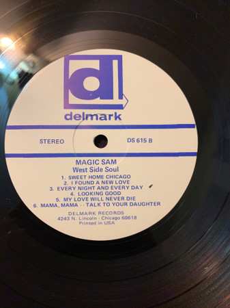 LP Magic Sam Blues Band: West Side Soul