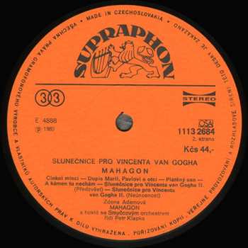 LP Mahagon: Slunečnice Pro Vincenta Van Gogha
