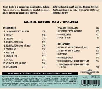 CD Mahalia Jackson: Complete Mahalia Jackson Vol. 4 1953-1954