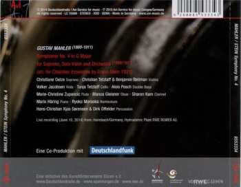 CD Gustav Mahler: Symphony No. 4 (Fassung Erwin Stein)