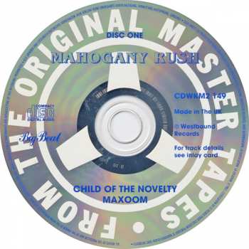 2CD Mahogany Rush: Child Of The Novelty / Maxoom / Strange Universe