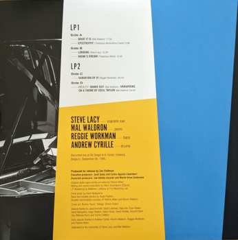 2LP Steve Lacy / Mal Waldron: The Mighty Warriors: Live In Antwerp DLX | LTD | NUM