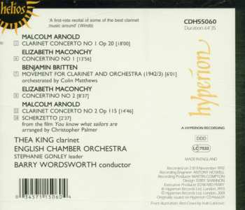 CD English Chamber Orchestra: Clarinet Concertos; Scherzetto; Concerto Movement/  Concertinos