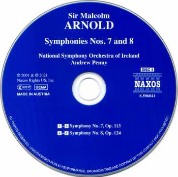 6CD/Box Set Malcolm Arnold: Complete Symphonies And Dances