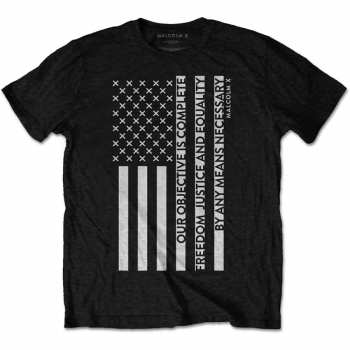 Merch Malcolm X: Tričko Freedom Flag 