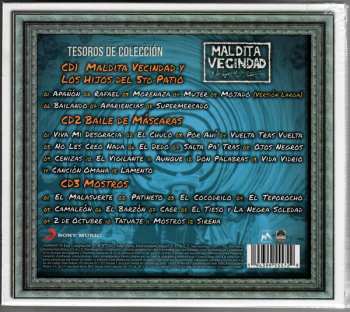 3CD/Box Set Maldita Vecindad y Los Hijos Del 5to. Patio: Tesoros De Colección