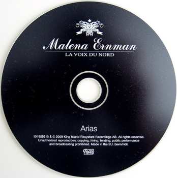 2CD Malena Ernman: La Voix Du Nord