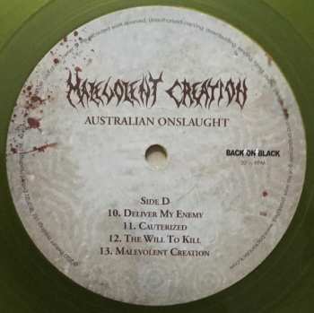 2LP Malevolent Creation: Australian Onslaught LTD | CLR