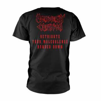 Merch Malevolent Creation: Tričko Retribution S