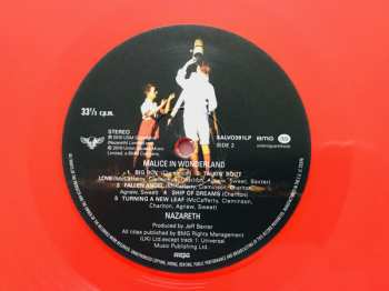 LP Nazareth: Malice In Wonderland LTD | CLR