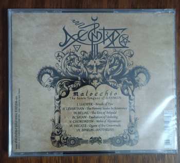 CD Acherontas: Malocchio ​-​ The Seven Tongues Of Δαημων