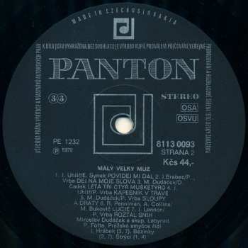 LP Miroslav Dudáček: Malý Velký Muž