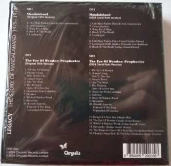4CD/Box Set Mandalaband: Legacy - The Story Of Mandalaband 1975-1978