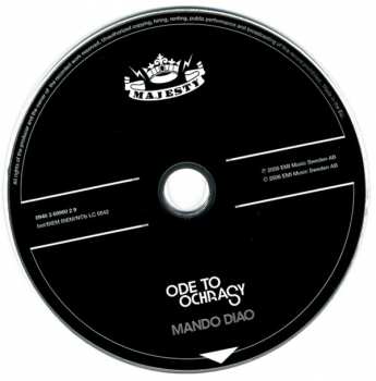 CD Mando Diao: Ode To Ochrasy