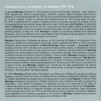 CD Maneige: Ni Vent... Ni Nouvelle