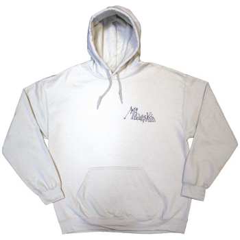Merch Måneskin: Maneskin Unisex Pullover Hoodie: Pocket Logo & Mini Doodles (back Print & Ex-tour) (xx-large) XXL